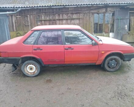 Красный ВАЗ 21099, объемом двигателя 0 л и пробегом 400 тыс. км за 750 $, фото 1 на Automoto.ua