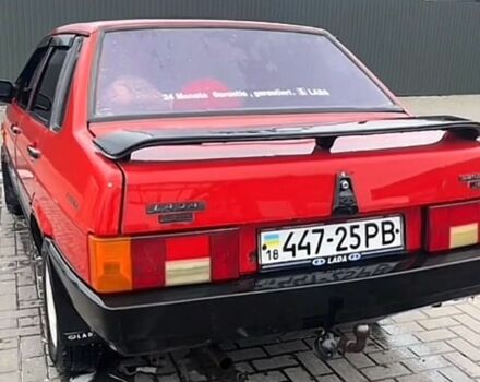 Червоний ВАЗ 21099, об'ємом двигуна 1.5 л та пробігом 120 тис. км за 1200 $, фото 1 на Automoto.ua