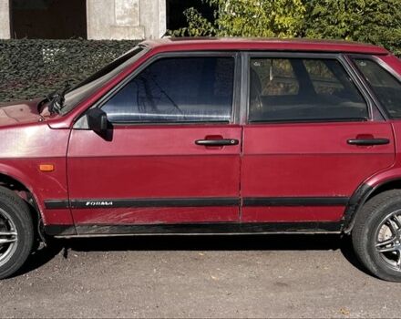 Красный ВАЗ 21099, объемом двигателя 1.3 л и пробегом 674 тыс. км за 1190 $, фото 2 на Automoto.ua