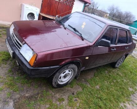 Червоний ВАЗ 21099, об'ємом двигуна 1.3 л та пробігом 500 тис. км за 1000 $, фото 1 на Automoto.ua
