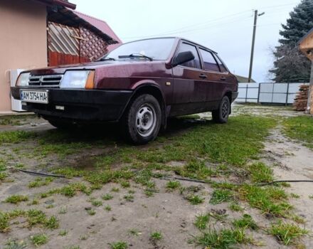 Червоний ВАЗ 21099, об'ємом двигуна 1.3 л та пробігом 500 тис. км за 1000 $, фото 2 на Automoto.ua