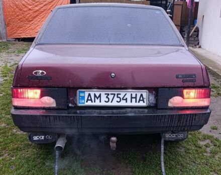 Червоний ВАЗ 21099, об'ємом двигуна 1.3 л та пробігом 500 тис. км за 1000 $, фото 3 на Automoto.ua