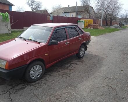 Червоний ВАЗ 21099, об'ємом двигуна 0 л та пробігом 6 тис. км за 1550 $, фото 3 на Automoto.ua