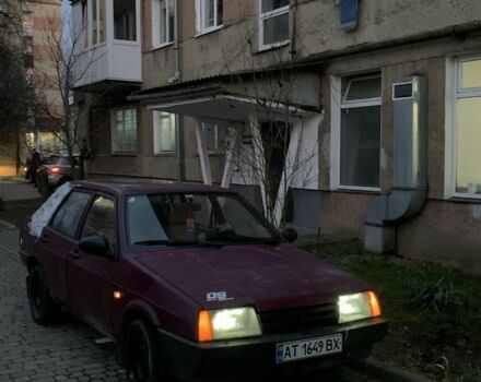 Красный ВАЗ 21099, объемом двигателя 1.5 л и пробегом 11 тыс. км за 441 $, фото 1 на Automoto.ua