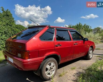 Красный ВАЗ 21099, объемом двигателя 1.5 л и пробегом 84 тыс. км за 2300 $, фото 6 на Automoto.ua