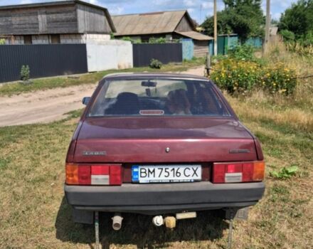 Красный ВАЗ 21099, объемом двигателя 1.6 л и пробегом 280 тыс. км за 2000 $, фото 1 на Automoto.ua