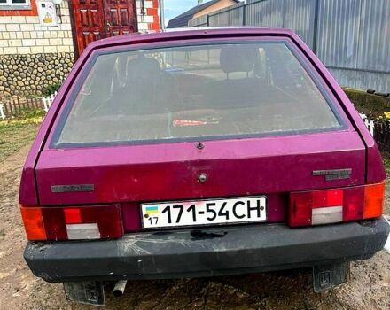 Красный ВАЗ 21099, объемом двигателя 1.5 л и пробегом 0 тыс. км за 650 $, фото 4 на Automoto.ua