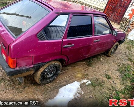 Красный ВАЗ 21099, объемом двигателя 1.5 л и пробегом 0 тыс. км за 650 $, фото 3 на Automoto.ua