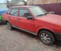 Красный ВАЗ 21099, объемом двигателя 1.5 л и пробегом 200 тыс. км за 600 $, фото 1 на Automoto.ua