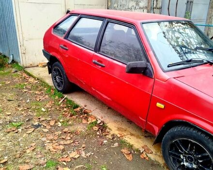 Красный ВАЗ 21099, объемом двигателя 1.6 л и пробегом 0 тыс. км за 1100 $, фото 1 на Automoto.ua