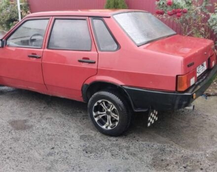 Червоний ВАЗ 21099, об'ємом двигуна 1.5 л та пробігом 200 тис. км за 950 $, фото 1 на Automoto.ua