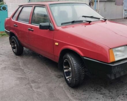 Червоний ВАЗ 21099, об'ємом двигуна 1.5 л та пробігом 200 тис. км за 950 $, фото 3 на Automoto.ua
