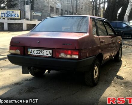 Красный ВАЗ 21099, объемом двигателя 1.5 л и пробегом 100 тыс. км за 850 $, фото 2 на Automoto.ua