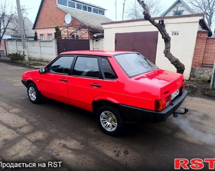 Красный ВАЗ 21099, объемом двигателя 1.5 л и пробегом 280 тыс. км за 1550 $, фото 5 на Automoto.ua