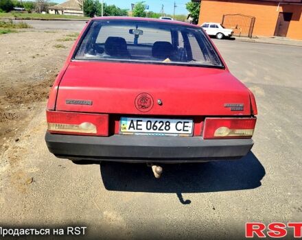 Красный ВАЗ 21099, объемом двигателя 1.3 л и пробегом 0 тыс. км за 850 $, фото 4 на Automoto.ua