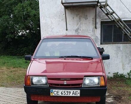 Красный ВАЗ 21099, объемом двигателя 1.3 л и пробегом 270 тыс. км за 909 $, фото 1 на Automoto.ua