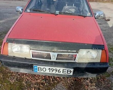 Красный ВАЗ 21099, объемом двигателя 1.3 л и пробегом 225 тыс. км за 710 $, фото 3 на Automoto.ua