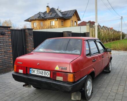 Красный ВАЗ 21099, объемом двигателя 1.5 л и пробегом 368 тыс. км за 750 $, фото 3 на Automoto.ua