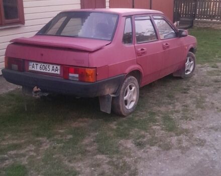 Красный ВАЗ 21099, объемом двигателя 0 л и пробегом 79 тыс. км за 650 $, фото 1 на Automoto.ua