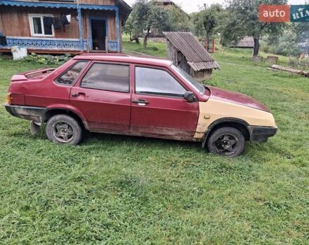 Червоний ВАЗ 21099, об'ємом двигуна 1.5 л та пробігом 32 тис. км за 1000 $, фото 5 на Automoto.ua