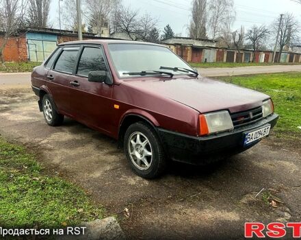 Червоний ВАЗ 21099, об'ємом двигуна 1.3 л та пробігом 100 тис. км за 950 $, фото 1 на Automoto.ua