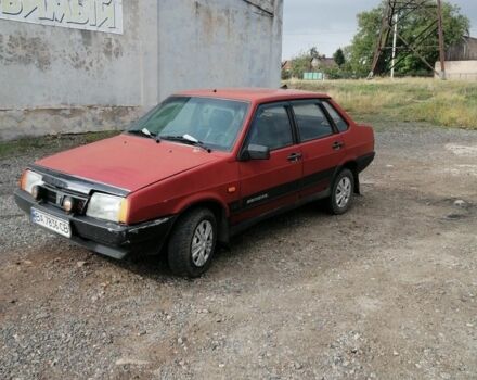 Червоний ВАЗ 21099, об'ємом двигуна 1.5 л та пробігом 200 тис. км за 766 $, фото 1 на Automoto.ua