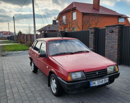 Красный ВАЗ 21099, объемом двигателя 1.5 л и пробегом 368 тыс. км за 750 $, фото 2 на Automoto.ua