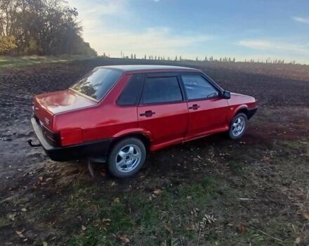 Червоний ВАЗ 21099, об'ємом двигуна 0 л та пробігом 10 тис. км за 596 $, фото 1 на Automoto.ua