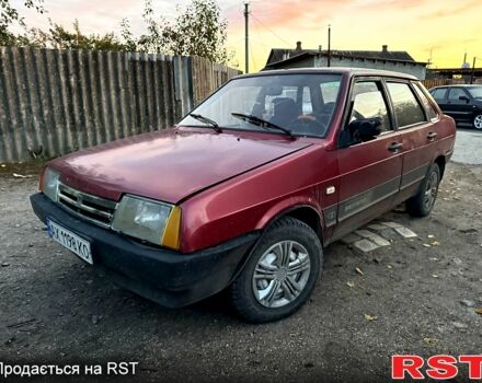 Красный ВАЗ 21099, объемом двигателя 1.5 л и пробегом 0 тыс. км за 850 $, фото 2 на Automoto.ua