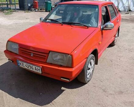 Красный ВАЗ 21099, объемом двигателя 1.29 л и пробегом 300 тыс. км за 1000 $, фото 5 на Automoto.ua