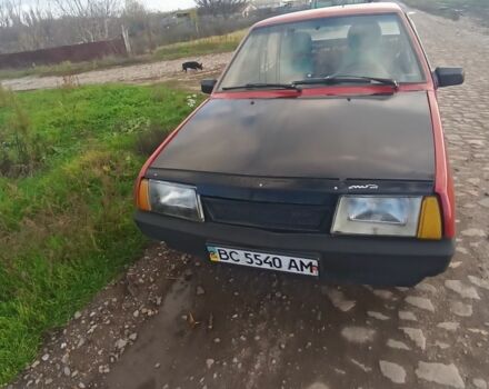 Красный ВАЗ 21099, объемом двигателя 0 л и пробегом 1 тыс. км за 832 $, фото 4 на Automoto.ua