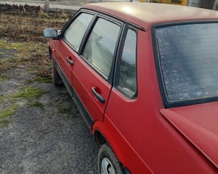 Красный ВАЗ 21099, объемом двигателя 1.3 л и пробегом 225 тыс. км за 710 $, фото 2 на Automoto.ua