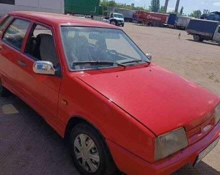 Красный ВАЗ 21099, объемом двигателя 1.29 л и пробегом 300 тыс. км за 1000 $, фото 1 на Automoto.ua