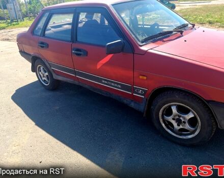 Красный ВАЗ 21099, объемом двигателя 1.3 л и пробегом 0 тыс. км за 850 $, фото 3 на Automoto.ua