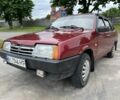 Красный ВАЗ 21099, объемом двигателя 1.3 л и пробегом 196 тыс. км за 1150 $, фото 1 на Automoto.ua