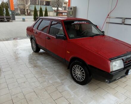 Красный ВАЗ 21099, объемом двигателя 0 л и пробегом 96 тыс. км за 1100 $, фото 4 на Automoto.ua