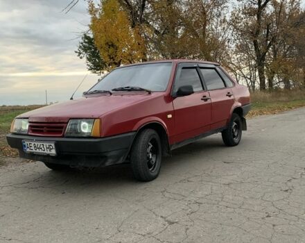 Красный ВАЗ 21099, объемом двигателя 1.5 л и пробегом 147 тыс. км за 1442 $, фото 5 на Automoto.ua