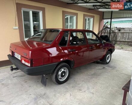 Красный ВАЗ 21099, объемом двигателя 1.5 л и пробегом 99 тыс. км за 1350 $, фото 5 на Automoto.ua