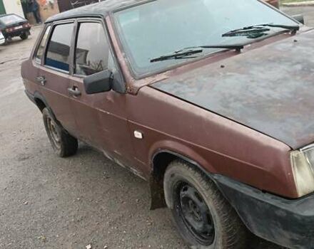 Красный ВАЗ 21099, объемом двигателя 1.6 л и пробегом 108 тыс. км за 450 $, фото 5 на Automoto.ua