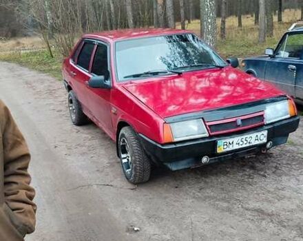 Красный ВАЗ 21099, объемом двигателя 1.5 л и пробегом 976 тыс. км за 1200 $, фото 3 на Automoto.ua