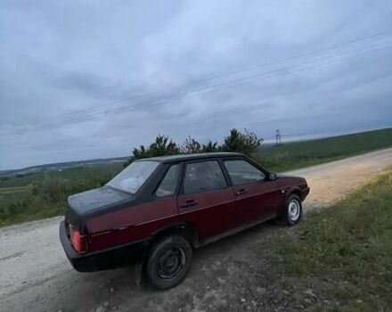 Красный ВАЗ 21099, объемом двигателя 1.29 л и пробегом 777 тыс. км за 750 $, фото 5 на Automoto.ua