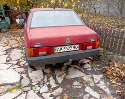 Красный ВАЗ 21099, объемом двигателя 1.5 л и пробегом 111 тыс. км за 311 $, фото 4 на Automoto.ua