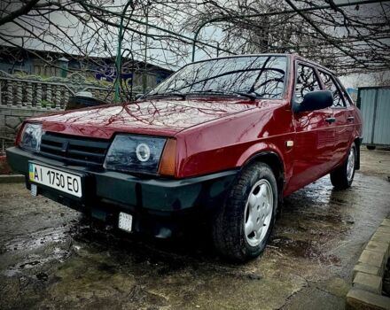 Красный ВАЗ 21099, объемом двигателя 0 л и пробегом 2 тыс. км за 1550 $, фото 3 на Automoto.ua