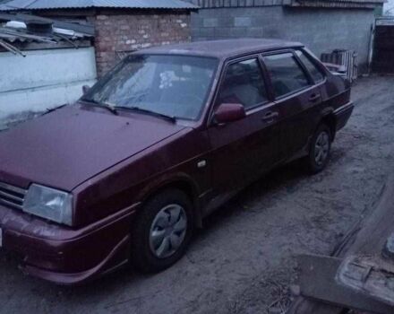Красный ВАЗ 21099, объемом двигателя 1.6 л и пробегом 250 тыс. км за 533 $, фото 1 на Automoto.ua