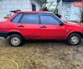 Красный ВАЗ 21099, объемом двигателя 1.3 л и пробегом 100 тыс. км за 700 $, фото 1 на Automoto.ua