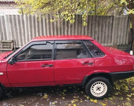 Червоний ВАЗ 21099, об'ємом двигуна 1.5 л та пробігом 1 тис. км за 760 $, фото 3 на Automoto.ua