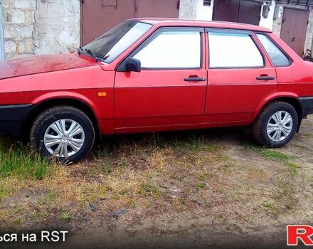 Красный ВАЗ 21099, объемом двигателя 1.5 л и пробегом 150 тыс. км за 1250 $, фото 10 на Automoto.ua