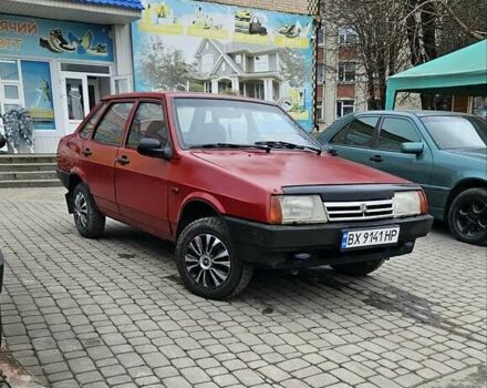 Красный ВАЗ 21099, объемом двигателя 1.1 л и пробегом 150 тыс. км за 1350 $, фото 8 на Automoto.ua