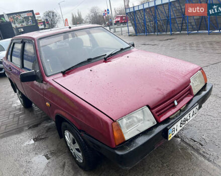 Красный ВАЗ 21099, объемом двигателя 1.5 л и пробегом 250 тыс. км за 1050 $, фото 10 на Automoto.ua