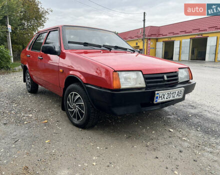 Красный ВАЗ 21099, объемом двигателя 1.29 л и пробегом 100 тыс. км за 1600 $, фото 8 на Automoto.ua
